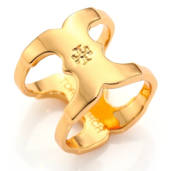 Tory Burch Jewelry - Tory Burch Gemini Link gold ring NWT new with tags